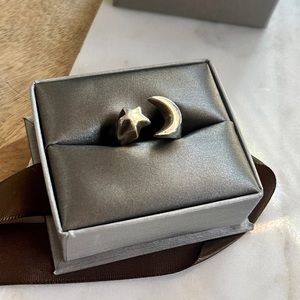 Sun & Moon Silver Ring